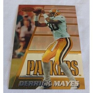 1996 Bowman's Best # 137 Derrick Mayes Refractors Rookie Packers NM